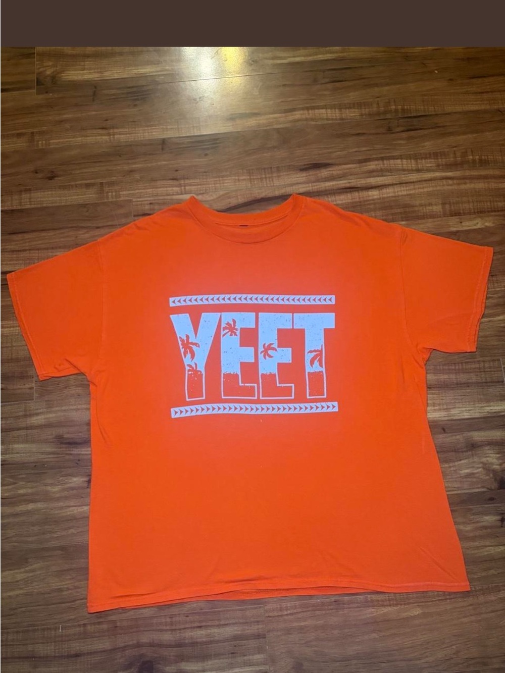 WWE Orange Jey Uso “YEET” Graphic Short Sleeve Tee